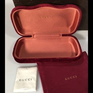 velvet gucci sunglasses case|gucci sunglasses case men.